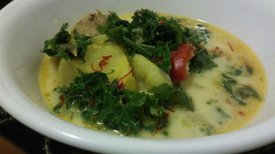 Rustic Saffron and Potato Soup Recipe