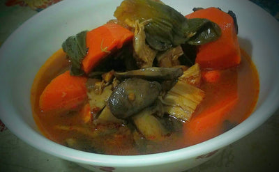Triple Chunky Mushroom and Chicken Soup